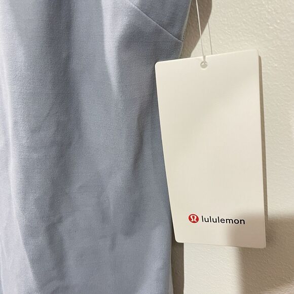 NWT Lululemon Align Dress Belgian Blue SZ 4 Nulu Built in Pockets Shorts Tennis - Picture 3 of 6
